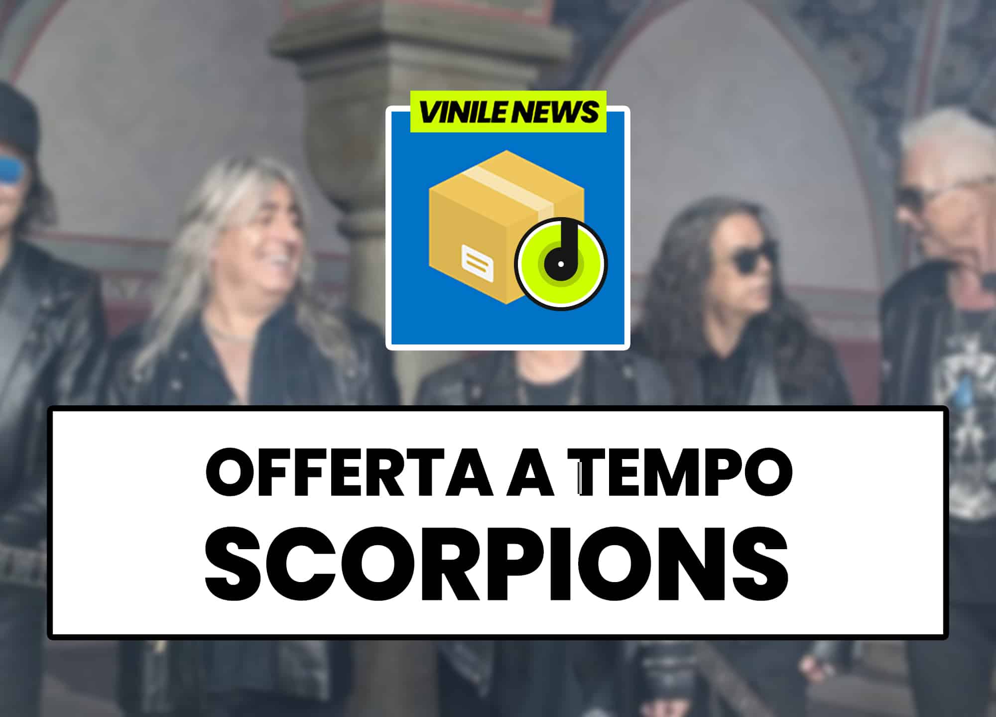 Il vinile degli Scorpions Rock Believer disponibile ad un super prezzo!